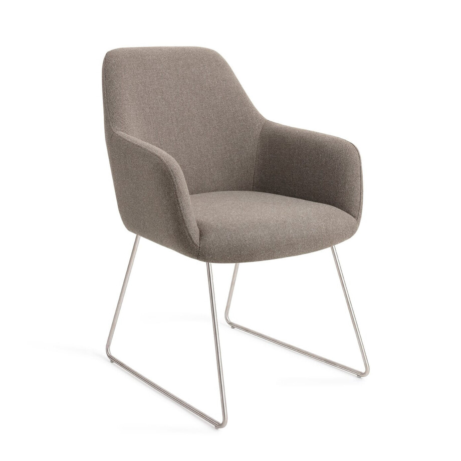 Jesper Home Eetkamerstoel 'Hiroo' Slide Steel, kleur Foggy Fusion afbeelding 1