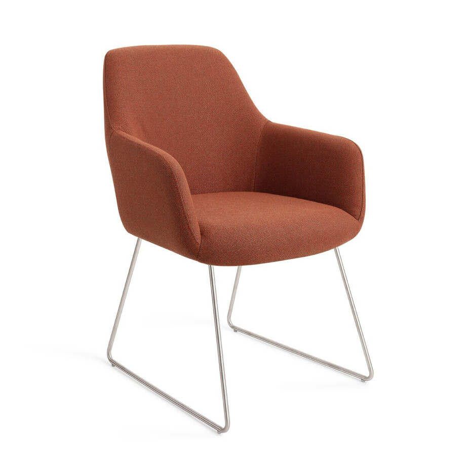 Jesper Home Eetkamerstoel 'Hiroo' Slide Steel, kleur Hearth Harmony afbeelding 1