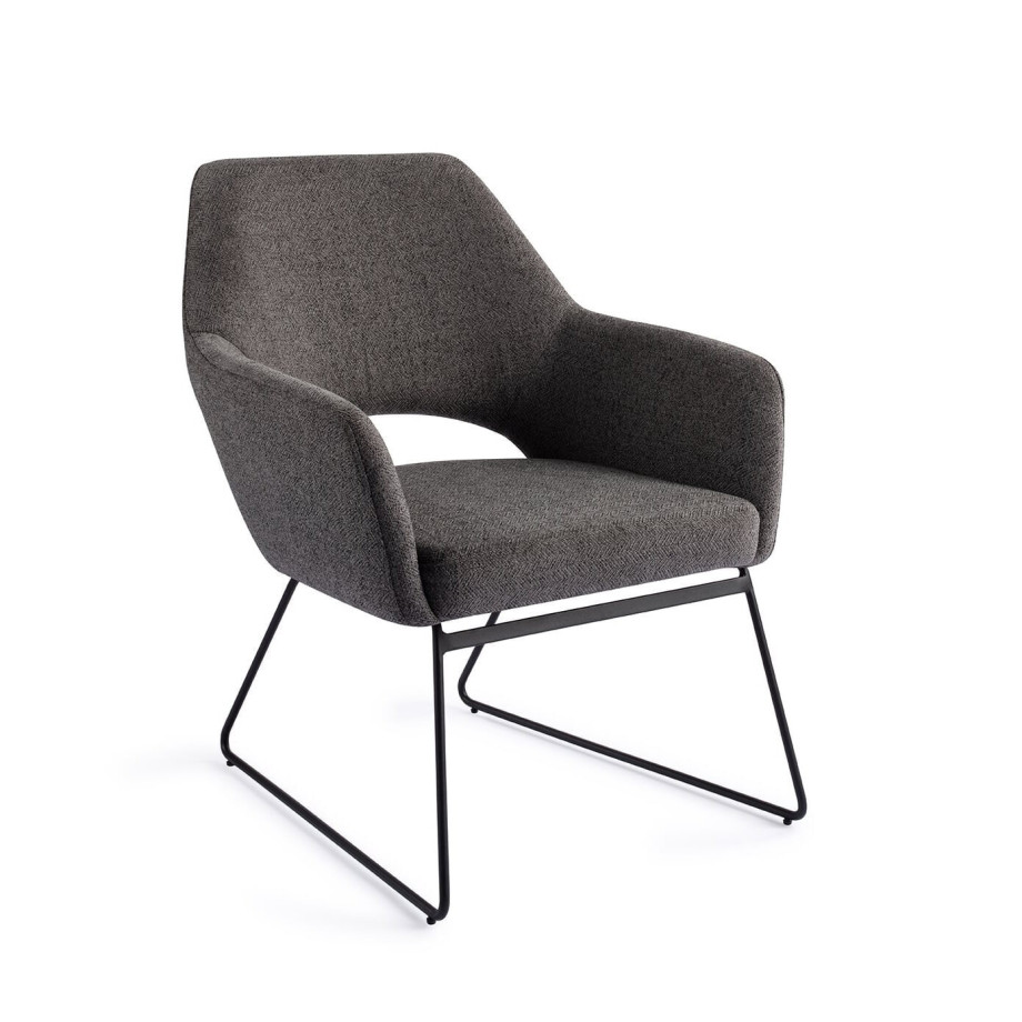 Jesper Home Fauteuil 'Yanai' kleur Amazing Grey afbeelding 1