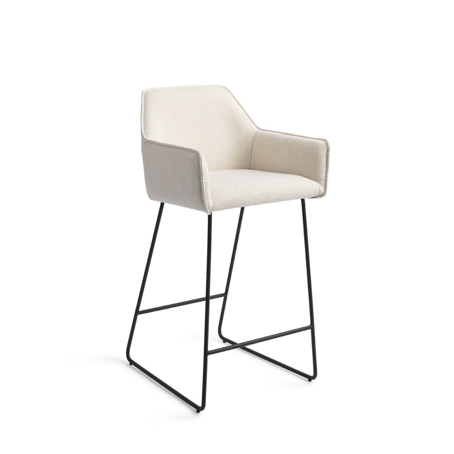 Jesper Home Barkruk 'Hofu' Slide Black, kleur Enoki (zithoogte 65cm) Jesper Home Barkruk 'Hofu' Slide Black, kleur Enoki (zithoogte 65cm) afbeelding 1