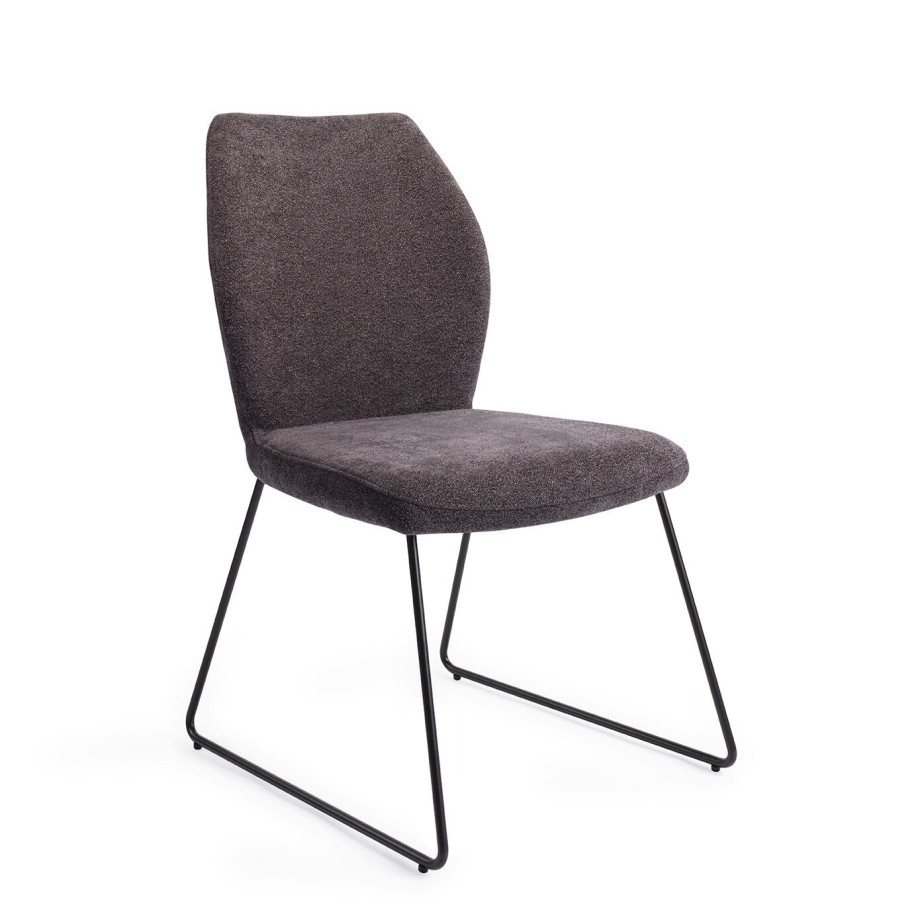 Jesper Home Eetkamerstoel 'Ikata' Slide Black, kleur Almost Black afbeelding 1