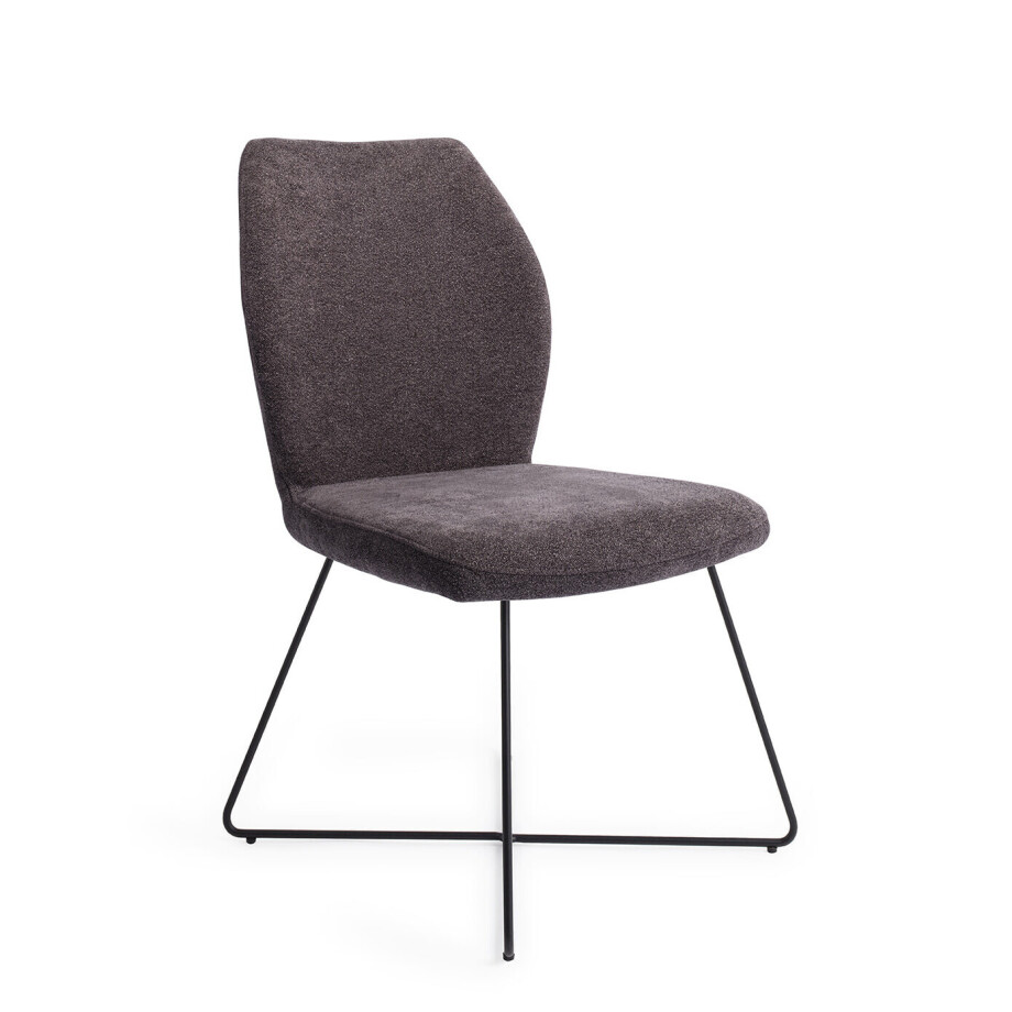 Jesper Home Eetkamerstoel 'Ikata' Cross Black, kleur Almost Black Jesper Home Eetkamerstoel 'Ikata' Cross Black, kleur Almost Black afbeelding 1