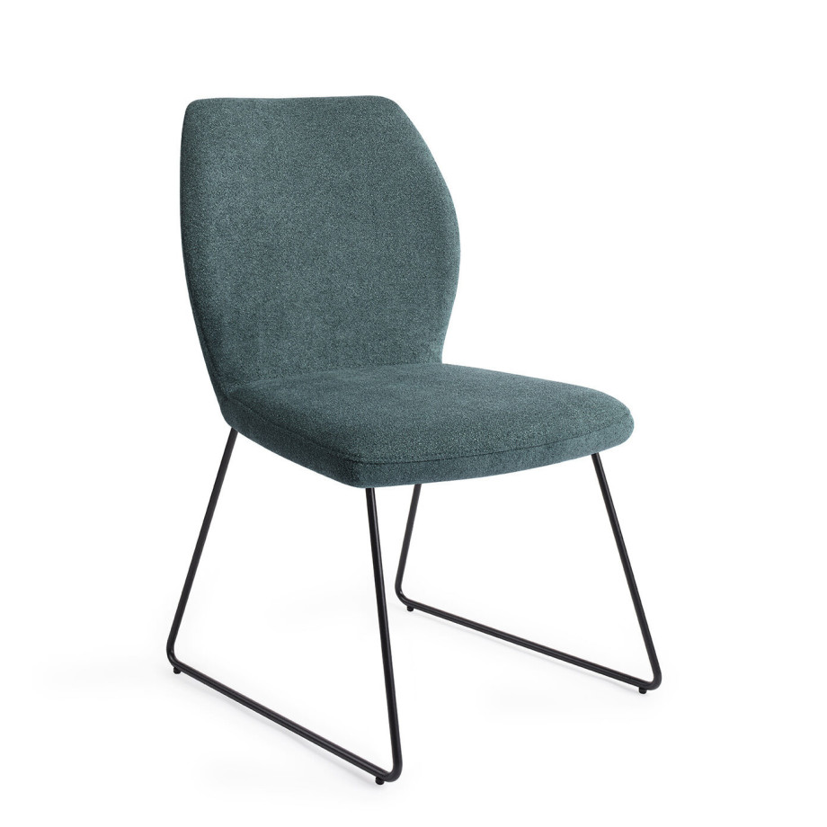 Jesper Home Eetkamerstoel 'Ikata' Slide Black, kleur Merry Mermaid afbeelding 1