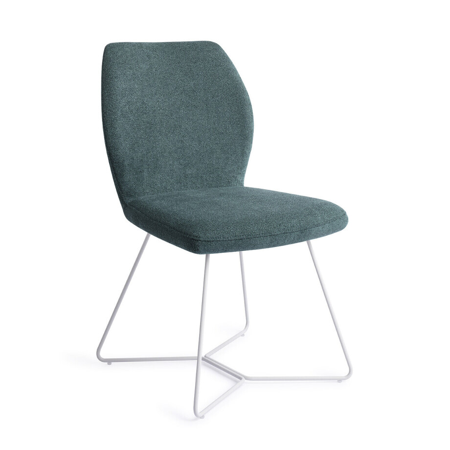 Jesper Home Eetkamerstoel 'Ikata' Beehive White, kleur Merry Mermaid afbeelding 1