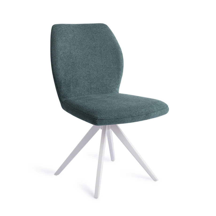 Jesper Home Eetkamerstoel 'Ikata' Turn White, Draaibaar, kleur Merry Mermaid afbeelding 1