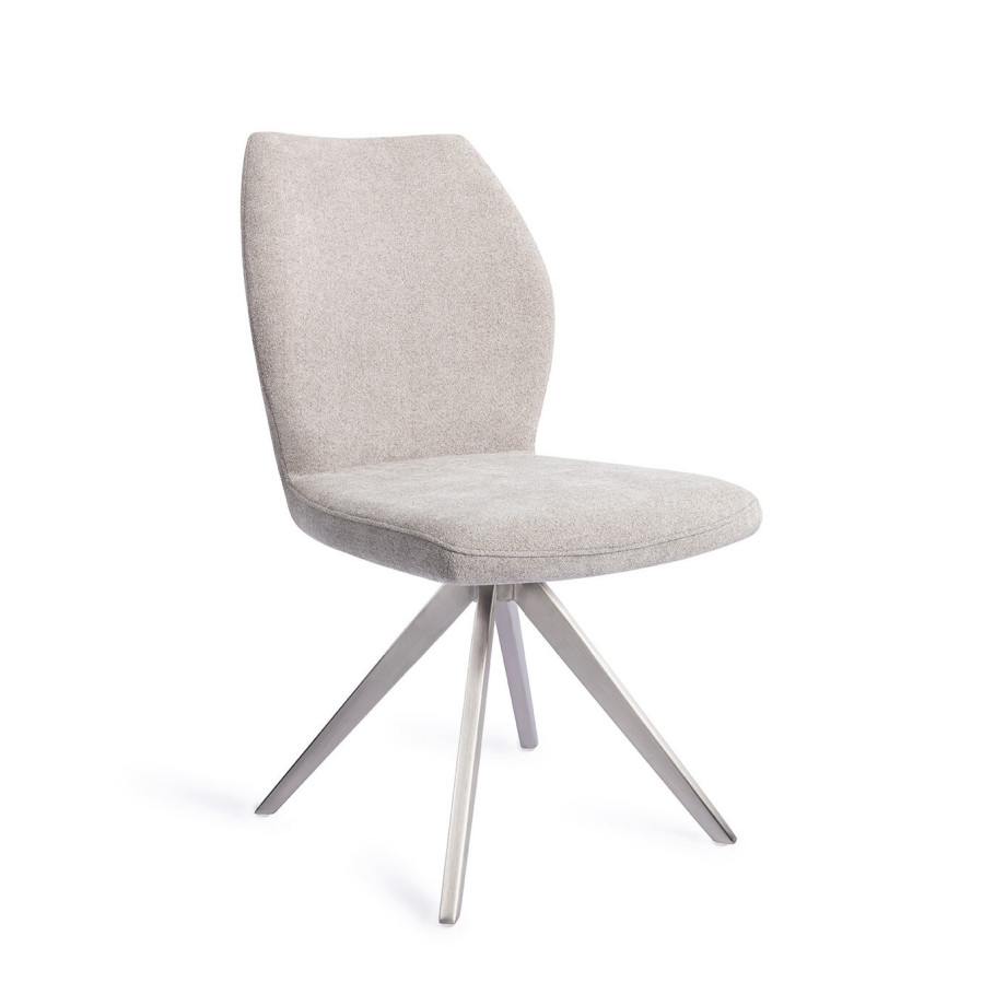 Jesper Home Eetkamerstoel 'Ikata' Turn Steel, Draaibaar, kleur Pretty Plaster afbeelding 1