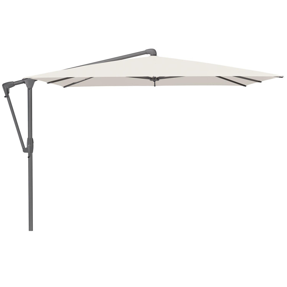 Glatz zweefparasol Sunwing® Casa 270x270cm vierkant Stofklasse 4 (Antraciet frame) vanilla afbeelding 