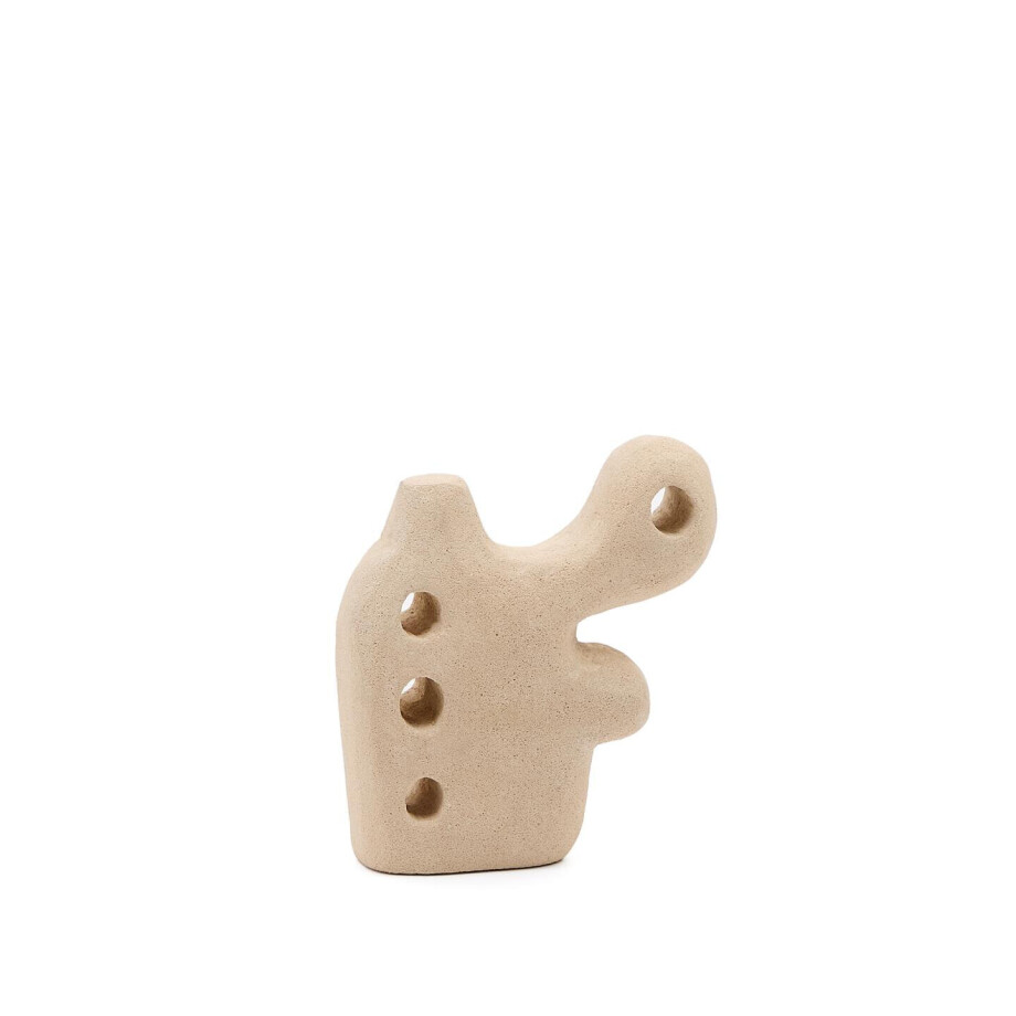 Kave Home Ornament 'Arif' 20cm, kleur Beige afbeelding 