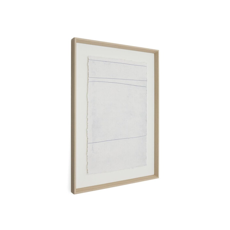 Kave Home Schilderij 'Durkan' 70 x 50cm, kleur Beige afbeelding 1