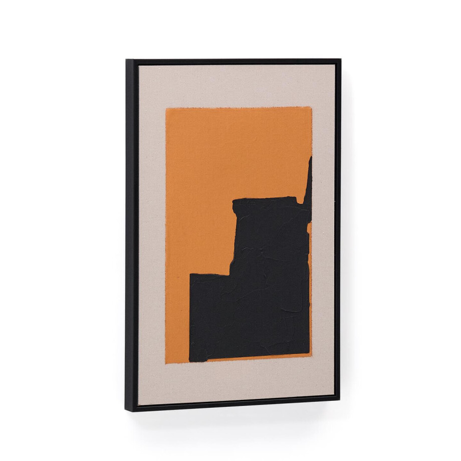 Kave Home Schilderij 'Zernu' 65 x 42cm, kleur Oranje afbeelding 1