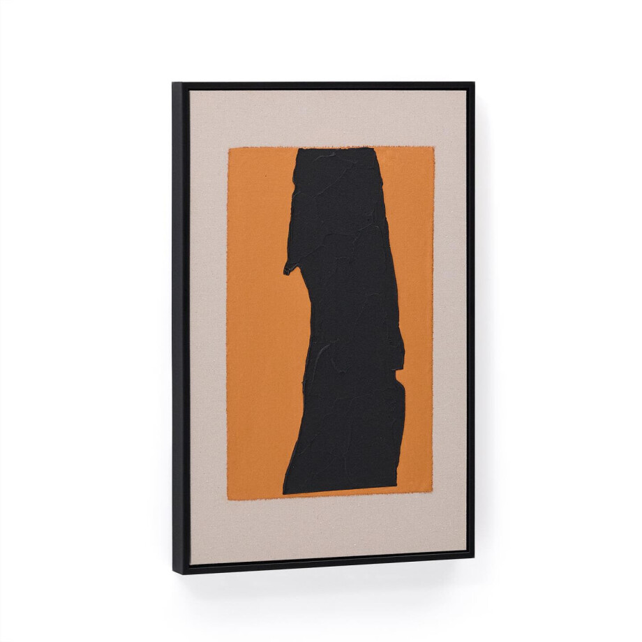 Kave Home Schilderij 'Zernu' 65 x 42cm, kleur Oranje afbeelding 1
