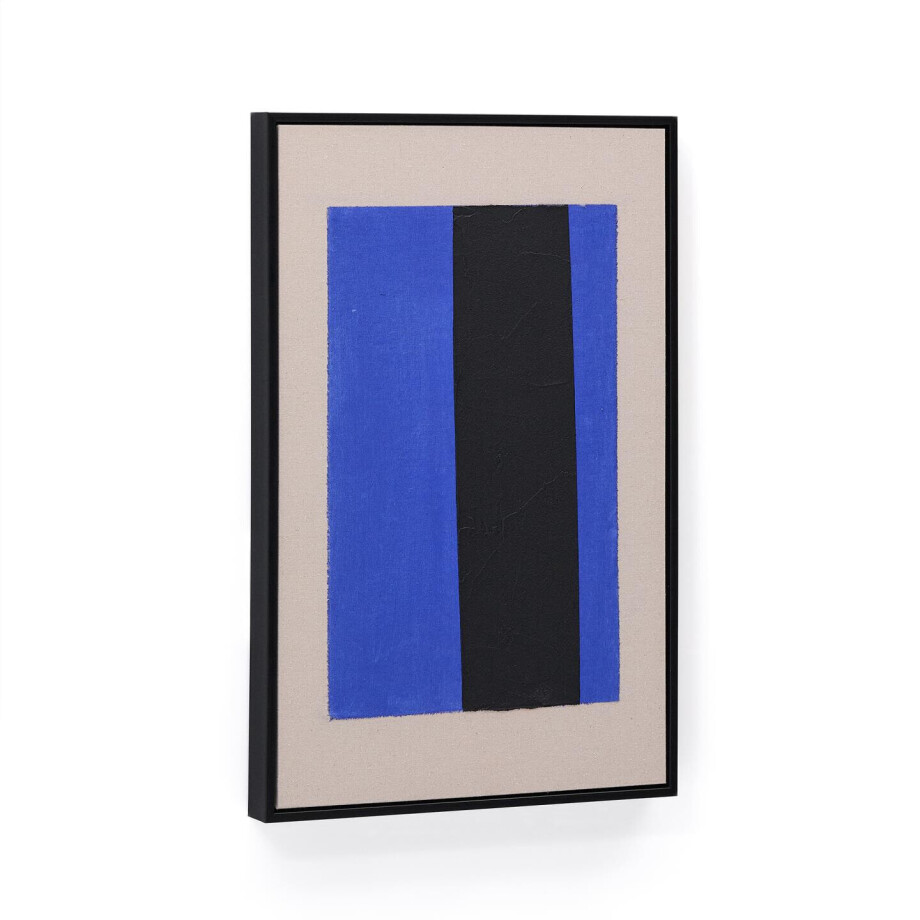 Kave Home Schilderij 'Zernu' 65 x 42cm, kleur Donkerblauw afbeelding 1