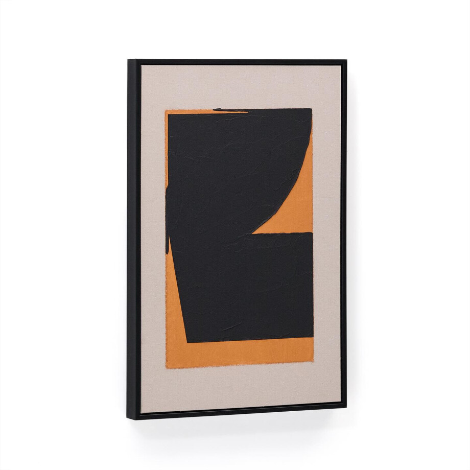 Kave Home Schilderij 'Zernu' 65 x 42cm, kleur Oranje afbeelding 1