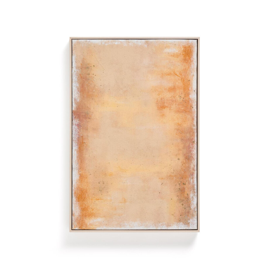 Kave Home Schilderij 'Selnar' 60 x 90cm, kleur Geel afbeelding 1