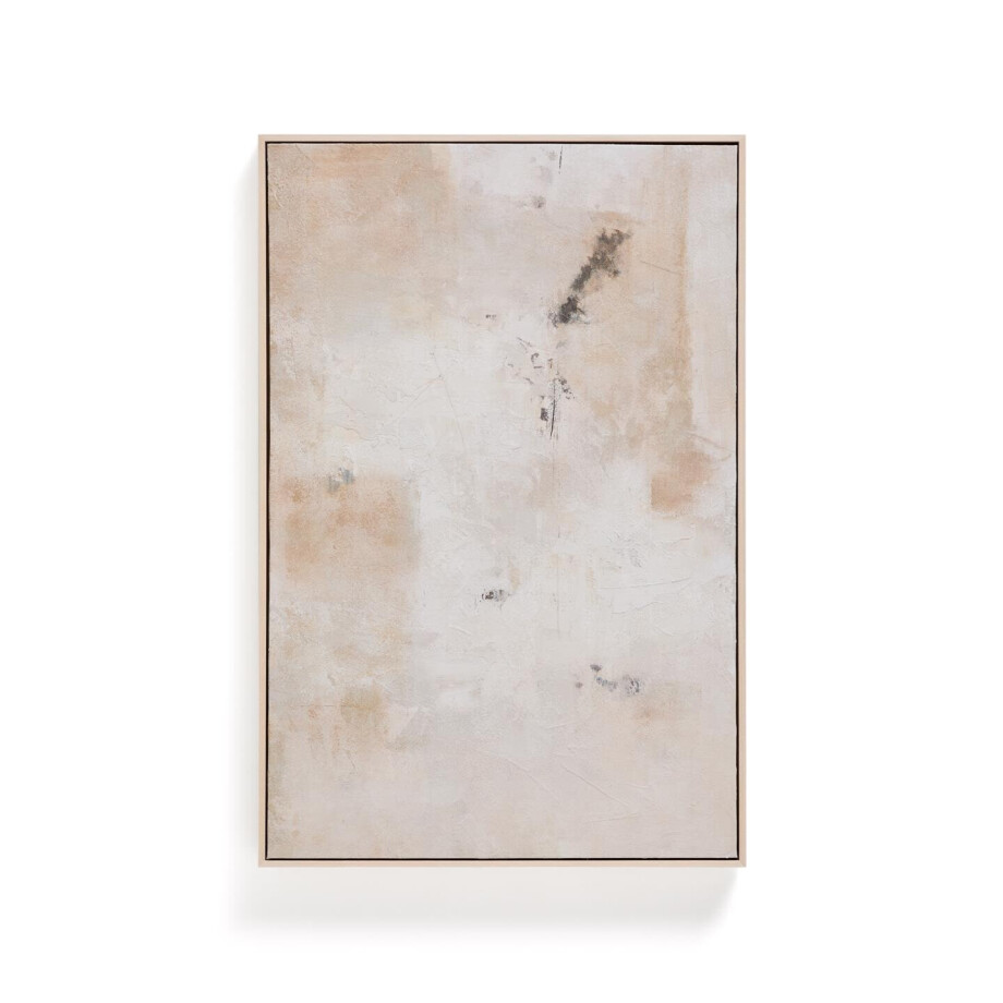 Kave Home Schilderij 'Silpa' 60 x 90cm, kleur Beige afbeelding 1