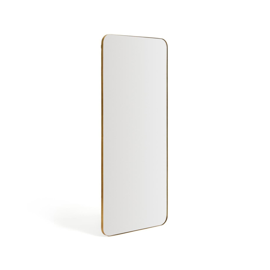 Kave Home Spiegel 'Marco' 180 x 80cm, kleur Goud afbeelding 1