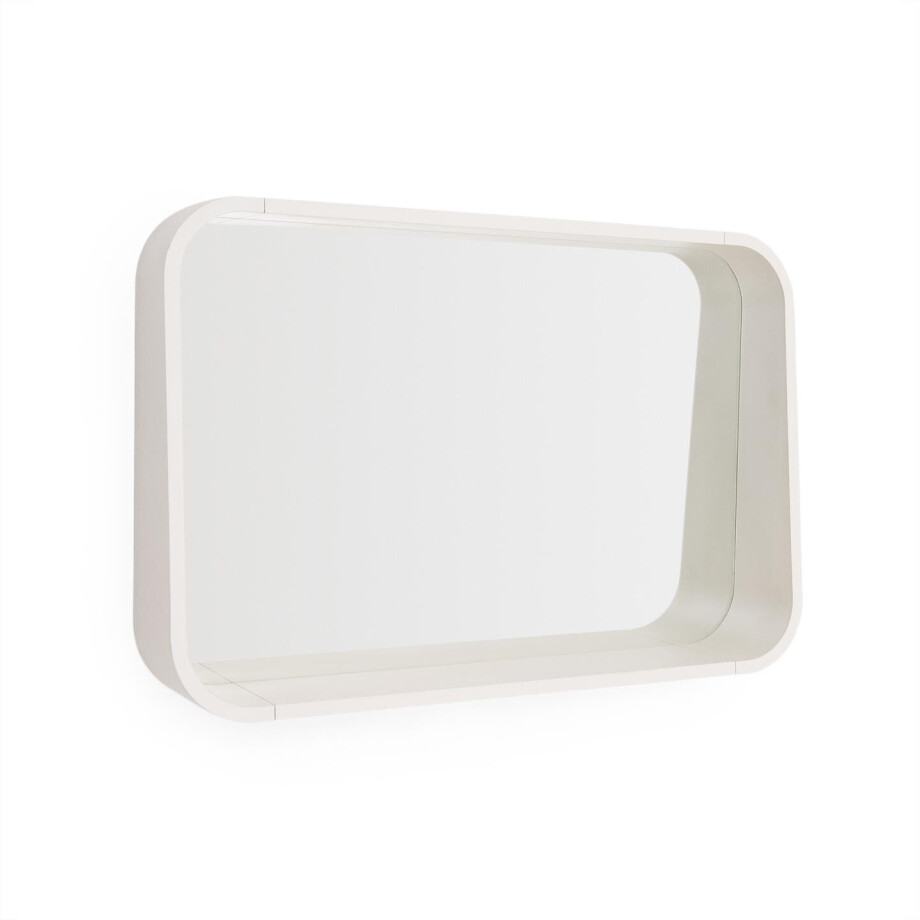 Kave Home Spiegel 'Salaya' 60 x 90cm, kleur Beige afbeelding 1