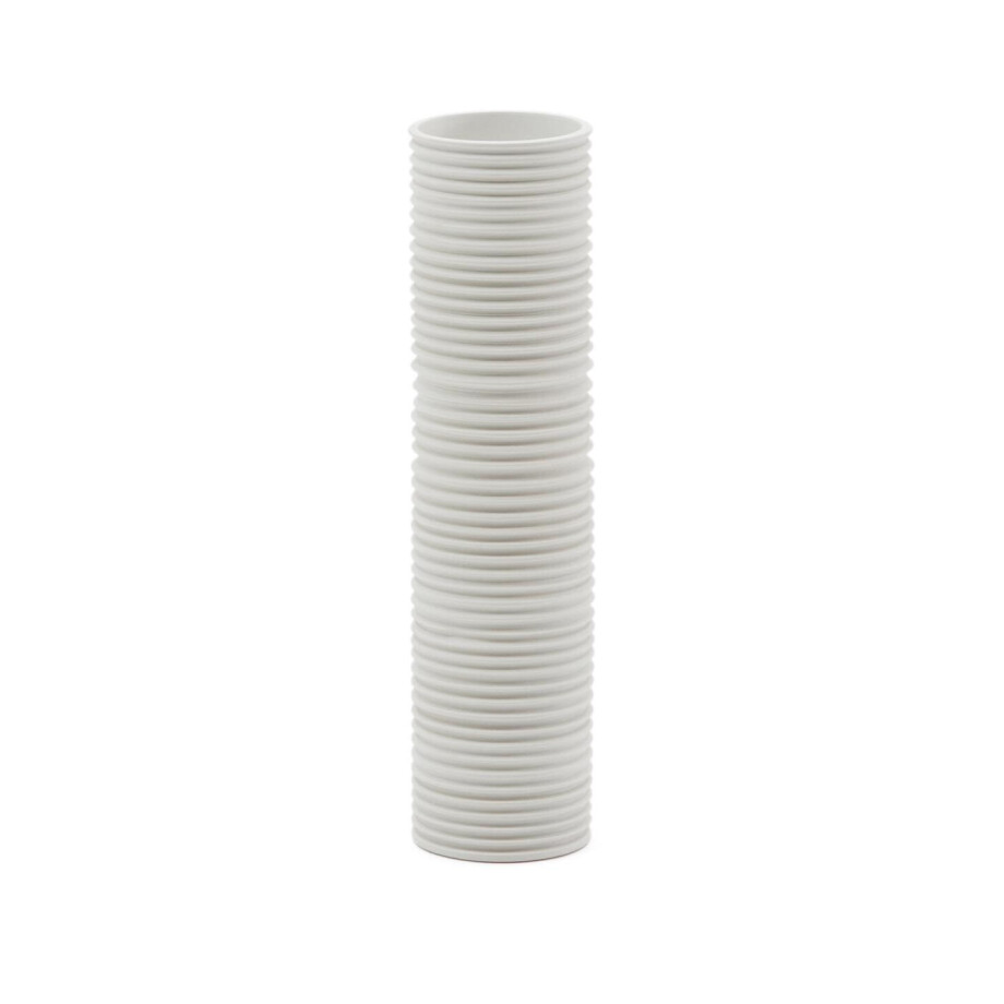 Kave Home Vaas 'Sibone' Keramiek, kleur Wit Kave Home Vaas 'Sibone' Keramiek, kleur Wit afbeelding 1