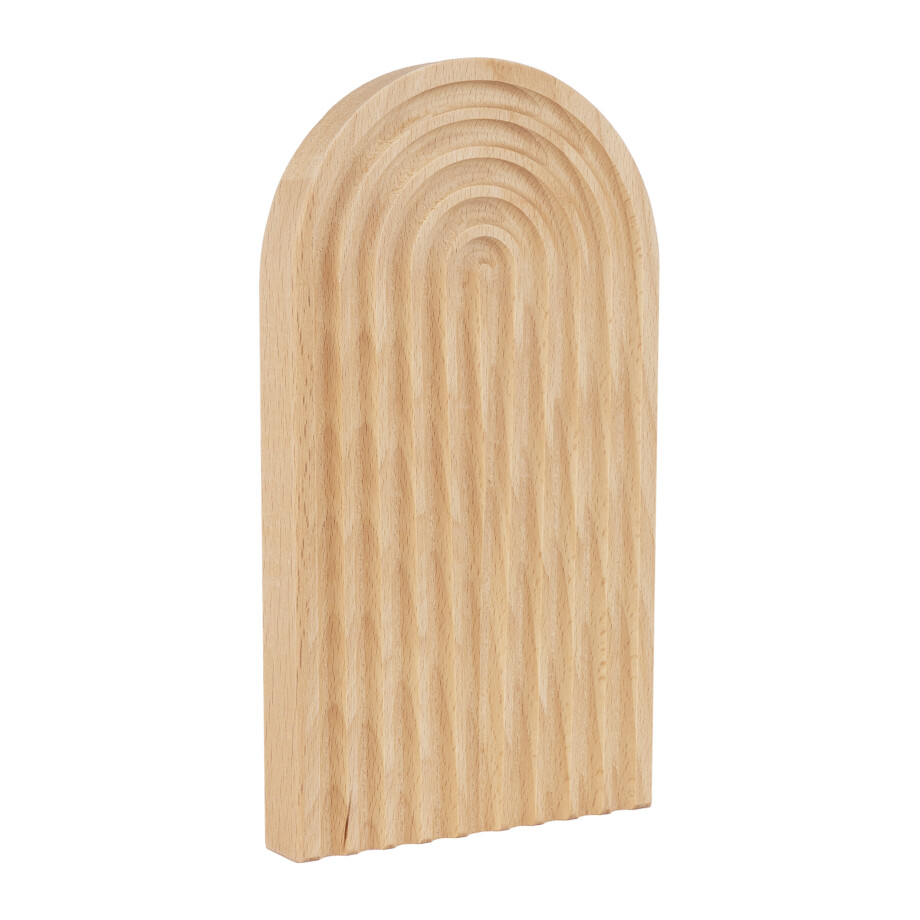 QUVIO Decoratieve beeld - Tray - Hout - Bruin afbeelding 1