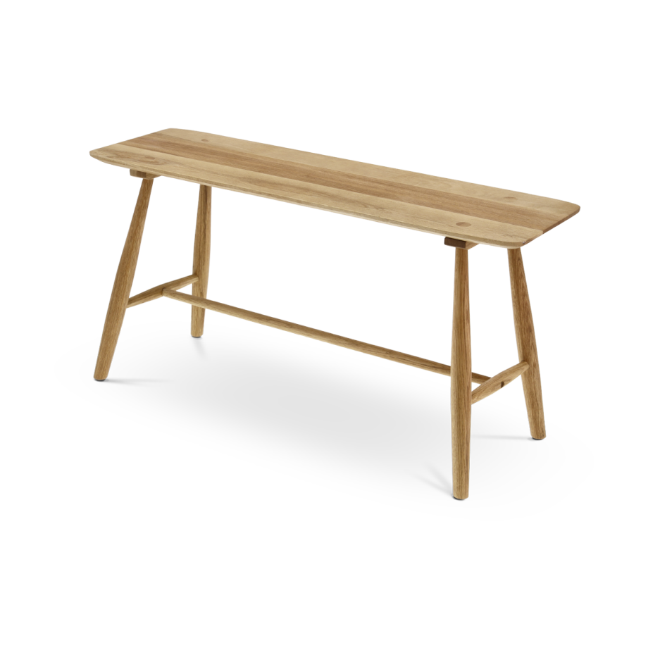 Bodo houten bankje naturel - 90 x 45 cm Bodo houten bankje naturel - 90 x 45 cm afbeelding 1