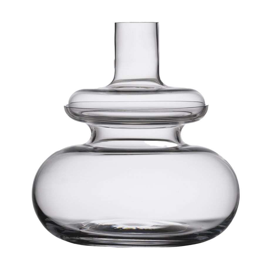 Inu glazen vaas 2 delig - 25 x 23 cm Inu glazen vaas 2 delig - 25 x 23 cm afbeelding 1