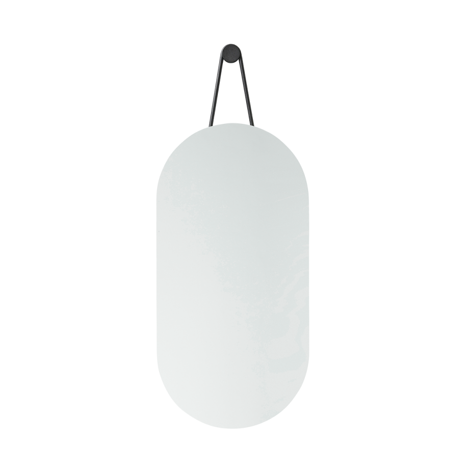 A-Wall spiegel zwart - 60 x 30 cm A-Wall spiegel zwart - 60 x 30 cm afbeelding 1