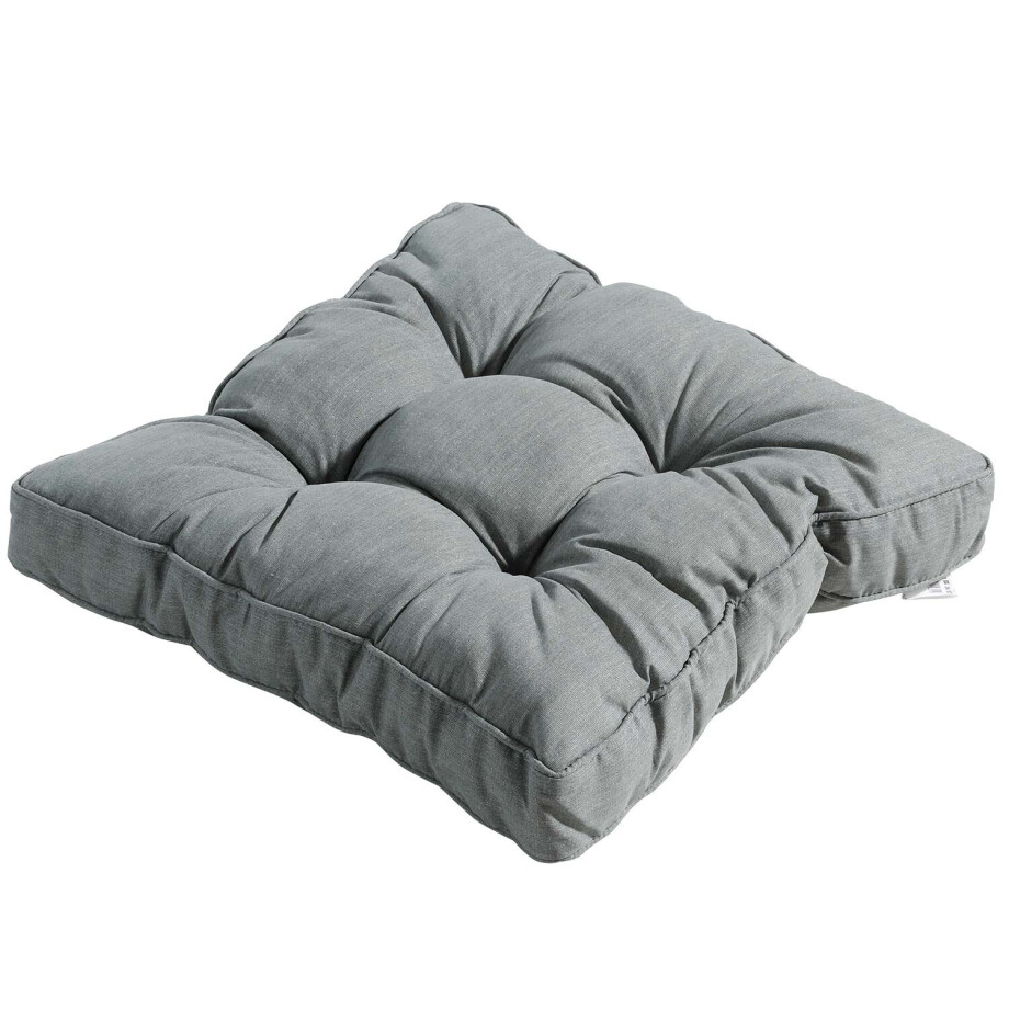 Matraskussen 47x47cm Florance   Basic Grey afbeelding 