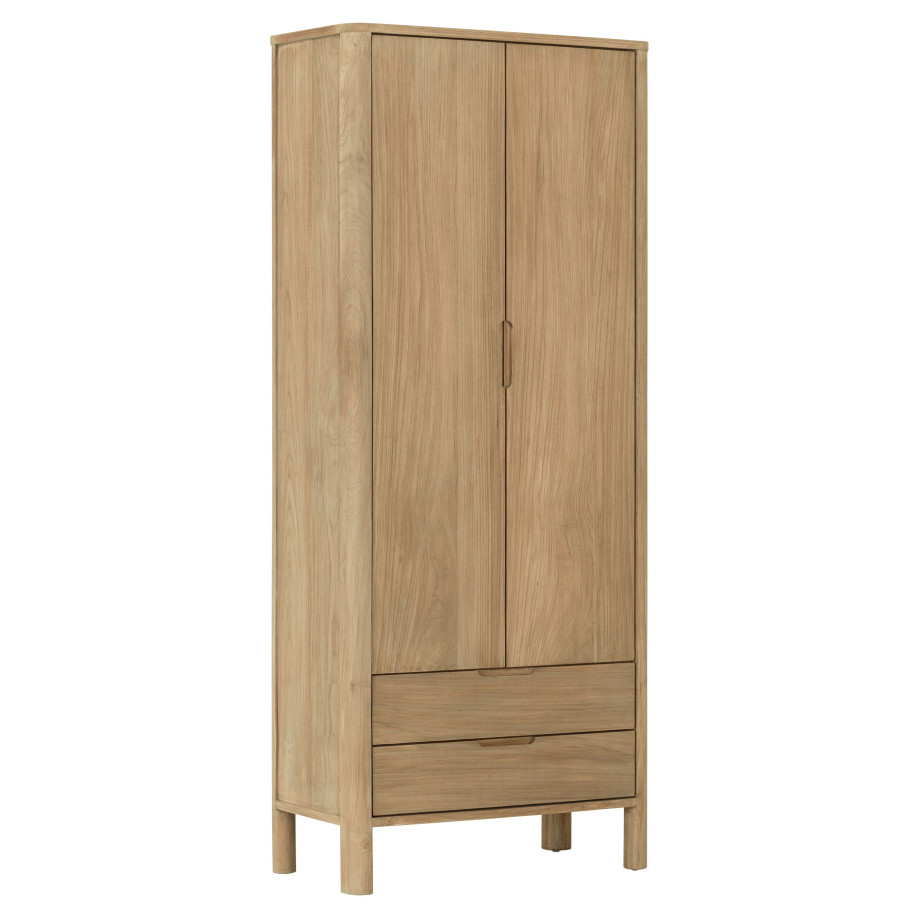 DTP Home Opbergkast 'Forte' Teakhout, 190 x 80cm afbeelding 