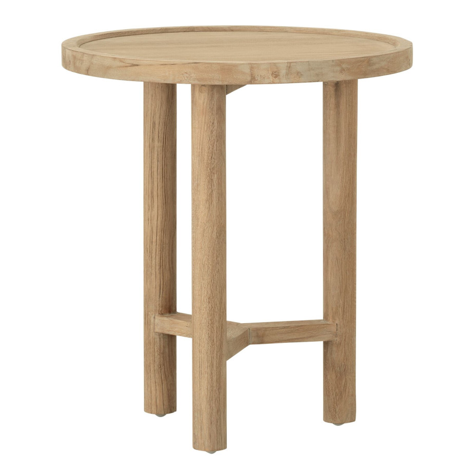 DTP Home Ronde Bijzettafel 'Forte' Teakhout, 40cm afbeelding 