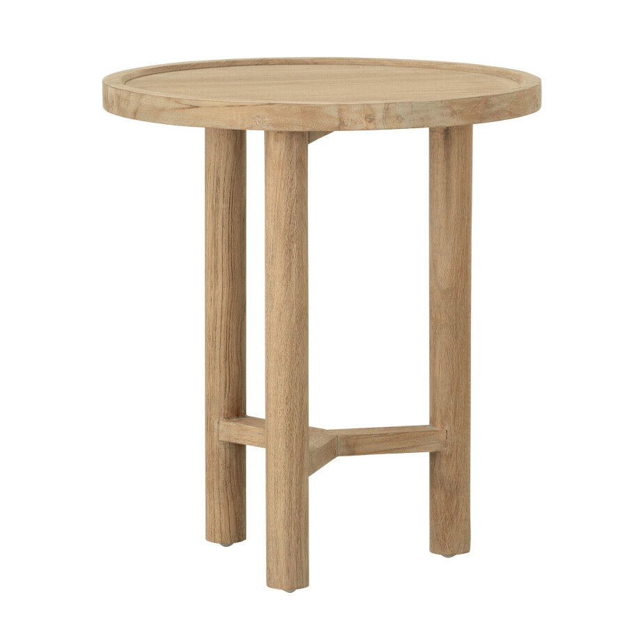 DTP Home Ronde Bijzettafel 'Forte' Teakhout, 40cm afbeelding 