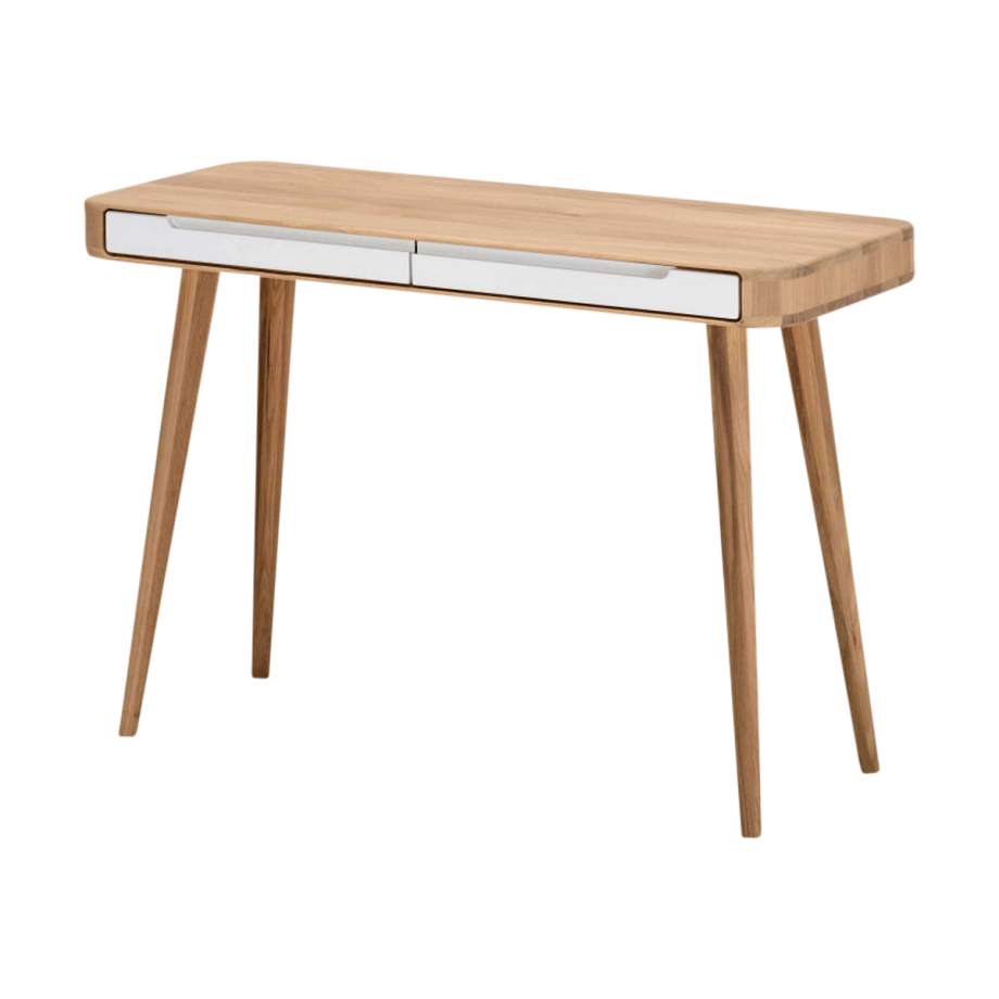 Ena dressing table houten kaptafel naturel - 110 x 42 cm Ena dressing table houten kaptafel naturel - 110 x 42 cm afbeelding 1