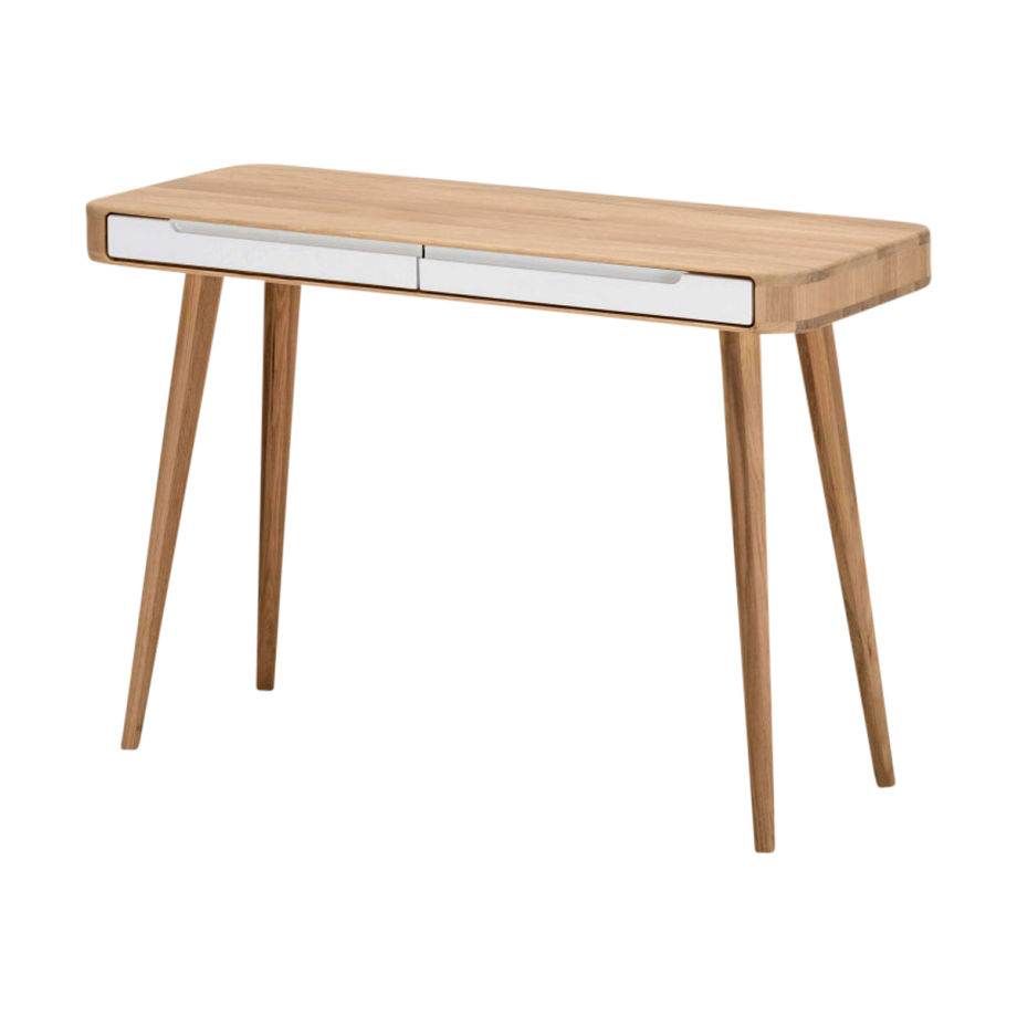 Ena dressing table houten kaptafel naturel - 110 x 42 cm afbeelding 1