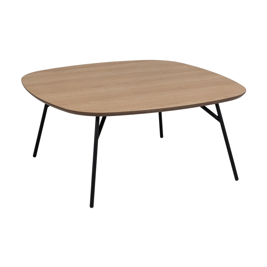 Bendt Salontafel 'Kiyomi' Eiken, 90 x 90cm Bendt Salontafel 'Kiyomi' Eiken, 90 x 90cm afbeelding 1