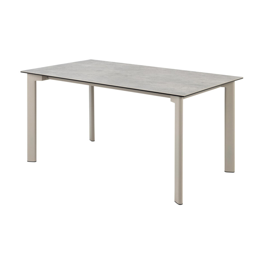 Bendt Eettafel 'Coy' Keramiek, 160 x 90cm, kleur Grijs afbeelding 1