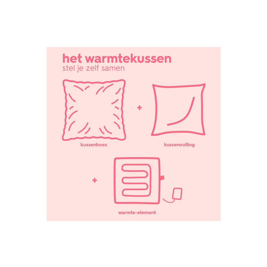 HEMA HEMA Warmte-element Voor Kussenhoes 50x50cm HEMA HEMA Warmte-element Voor Kussenhoes 50x50cm afbeelding