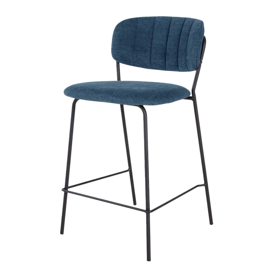 Levi barkruk blauw - 65 cm Levi barkruk blauw - 65 cm afbeelding 1