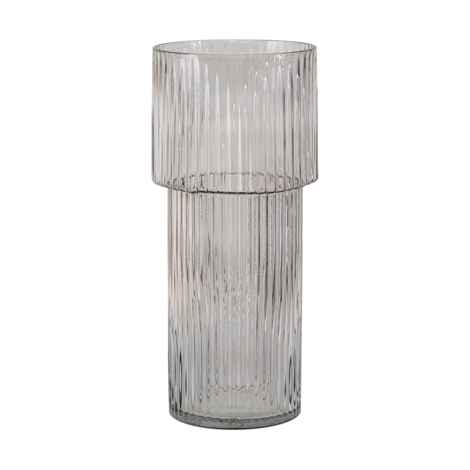 Floor glazen vaas - Ø17,5 x 40 cm afbeelding 1