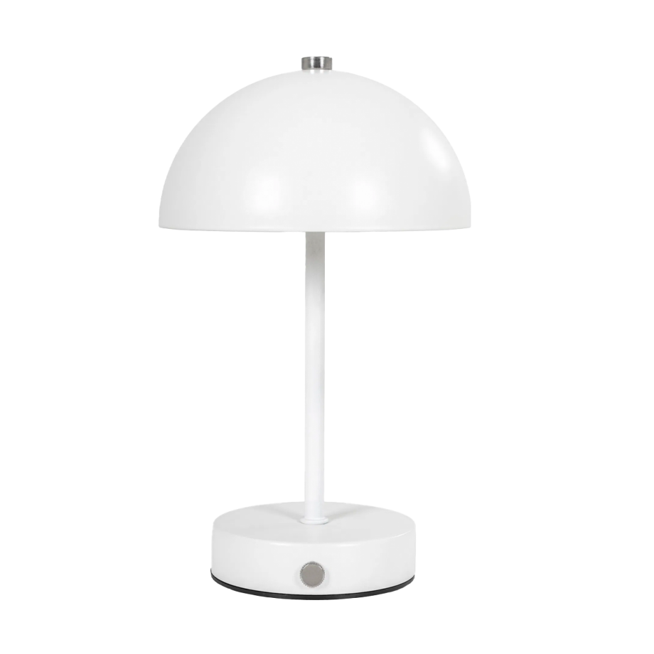 Lumi led tafellamp wit - Ø16,5 x 25 cm Lumi led tafellamp wit - Ø16,5 x 25 cm afbeelding 1