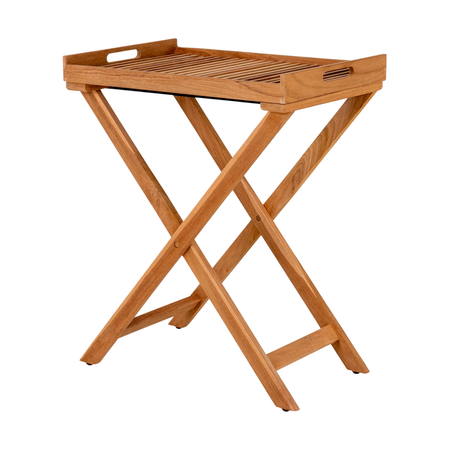 Celeste houten bijzettafel naturel - 60 x 40 cm Celeste houten bijzettafel naturel - 60 x 40 cm afbeelding 1