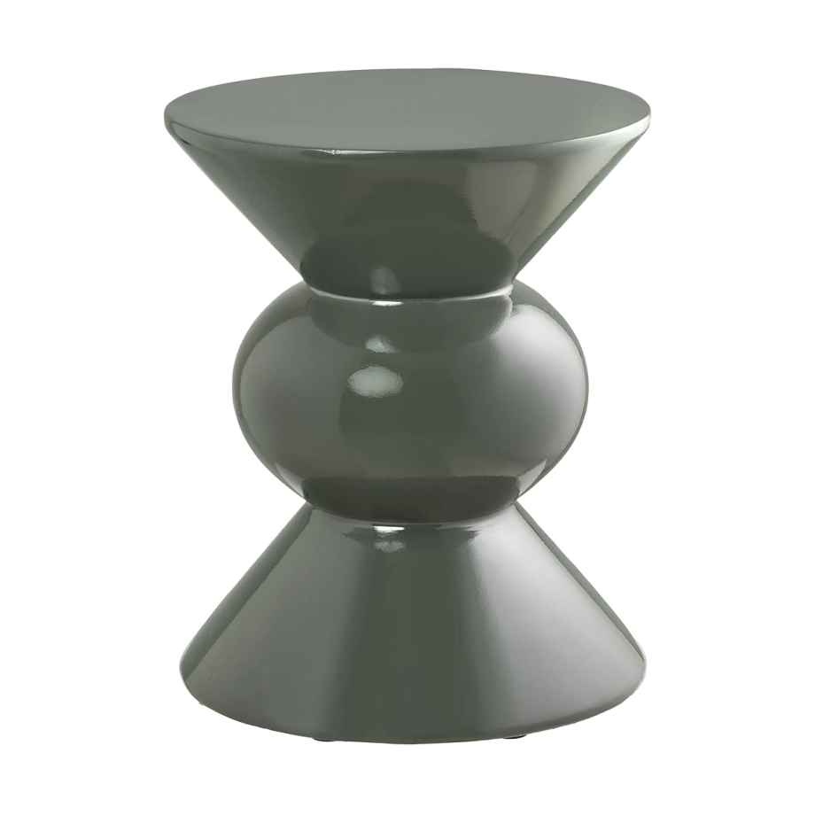 Gloria bijzettafel groen Ø 34 x 41 cm afbeelding 1