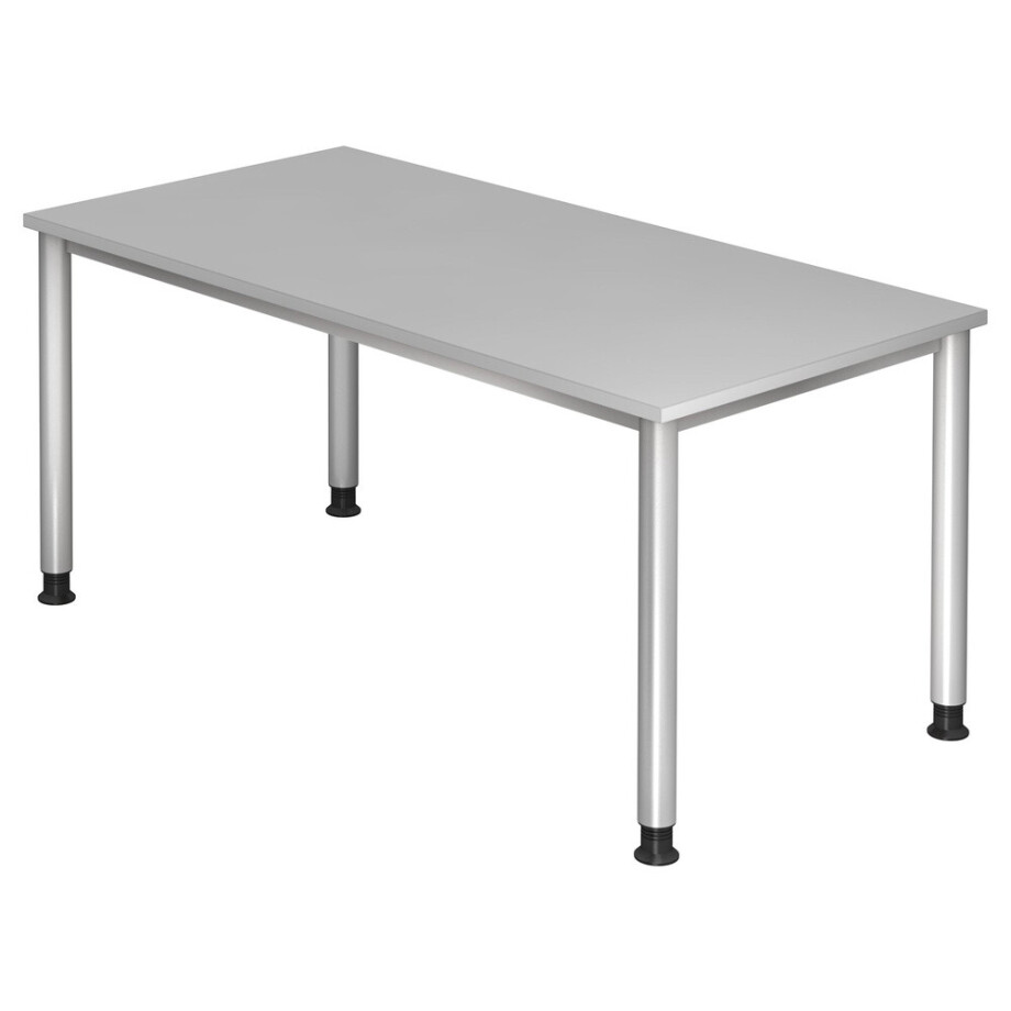 HILO 16 S | Bureau - Grijs 160 x 80 Tafelhoogte I In hoogte verstelbaar afbeelding 1