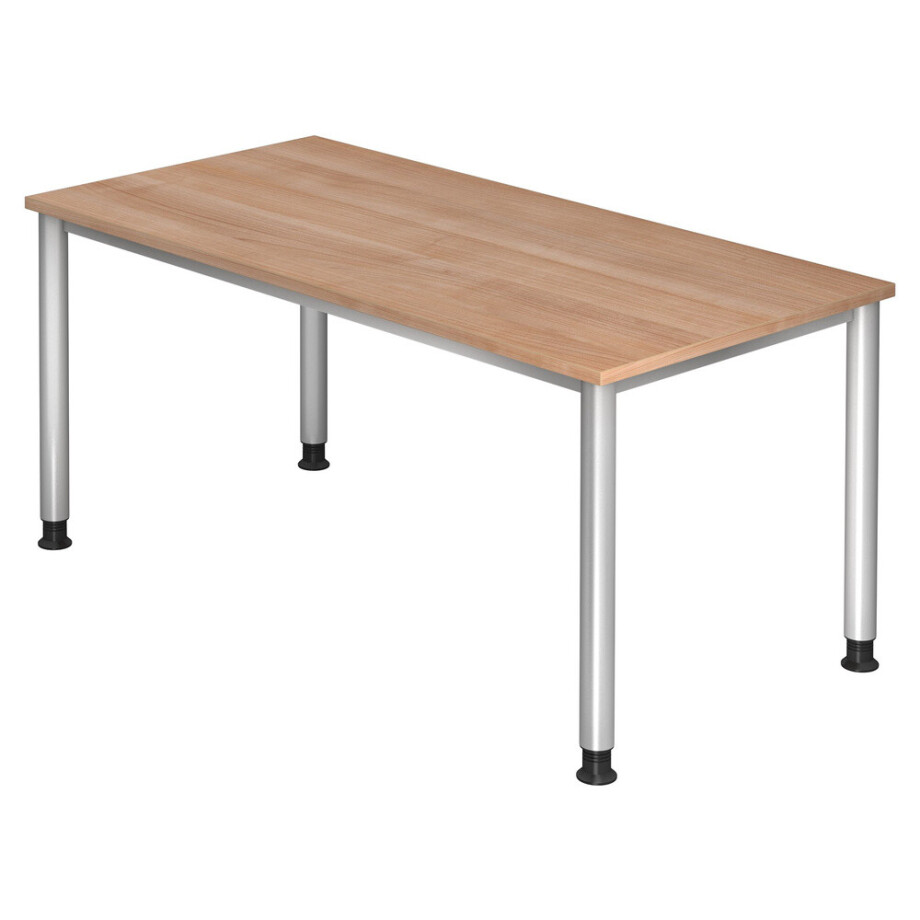 HILO 16 S | Bureau - 160 x 80 Walnoot Tafelhoogte I In hoogte verstelbaar afbeelding 1