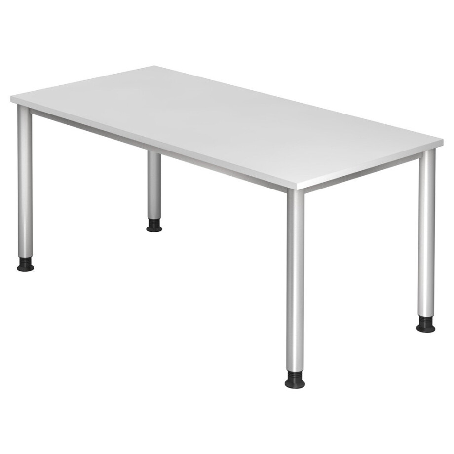 HILO 16 S | Bureau - Wit 160 x 80 Tafelhoogte I In hoogte verstelbaar afbeelding 1