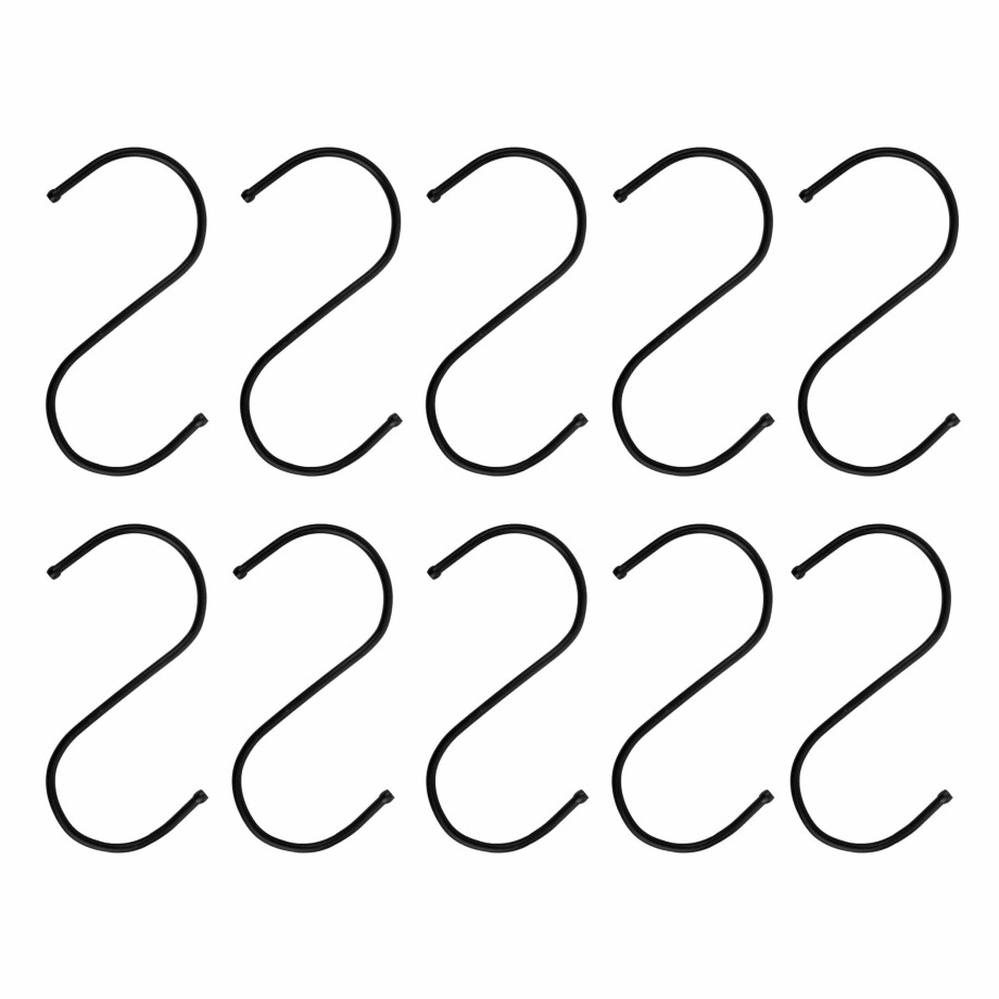 QUVIO Ophanghaken - 12 cm (h) - 10 stuks afbeelding 1