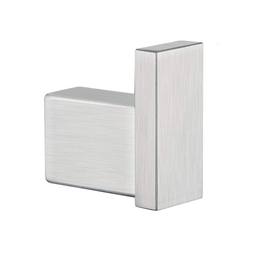 XIVADA Handdoekhaak Noto - Met schroefset - Rvs - Zilver - 1 stuk afbeelding 1