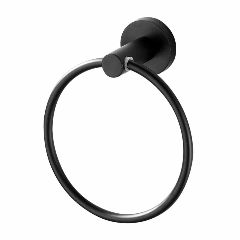 QUVIO Handdoekhouder - Ring - Staal afbeelding 1