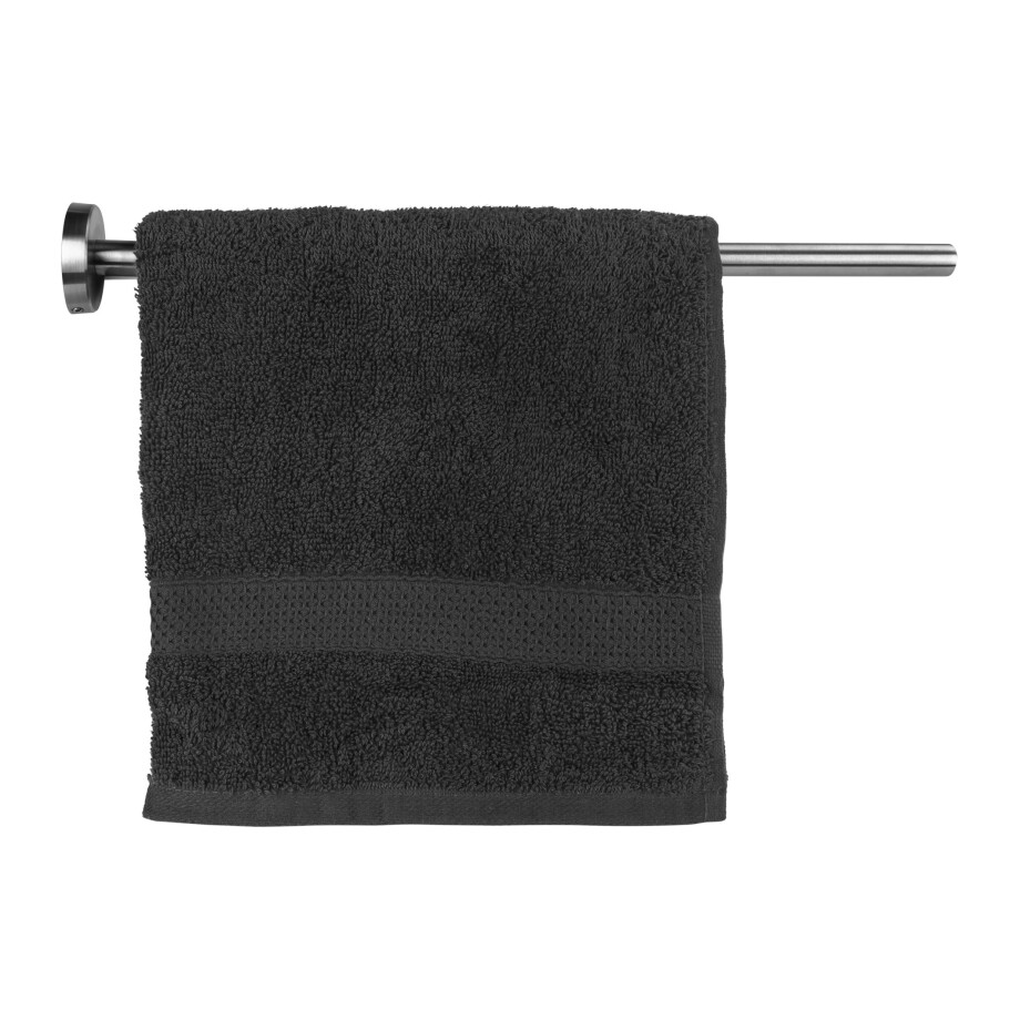 QUVIO Handdoekhouder stang - RVS - 41 x 5 cm afbeelding 1