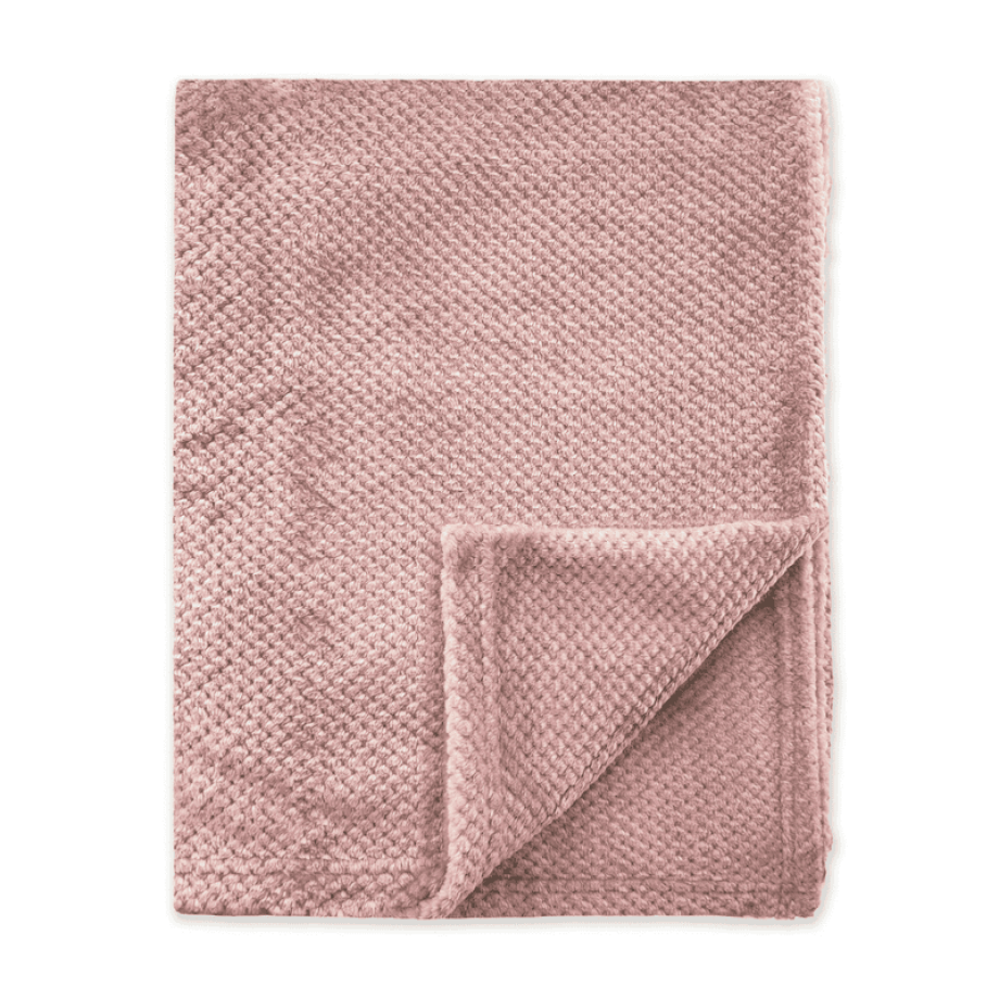 Bedsprei Bubble Cuddle - Oud Roze - 130x160cm Van Byrklund Microvezel - Dekbed-Discounter.nl afbeelding 
