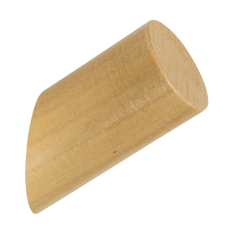 QUVIO Kledinghanger / Kapstok - Hout - Lichtbruin afbeelding 1