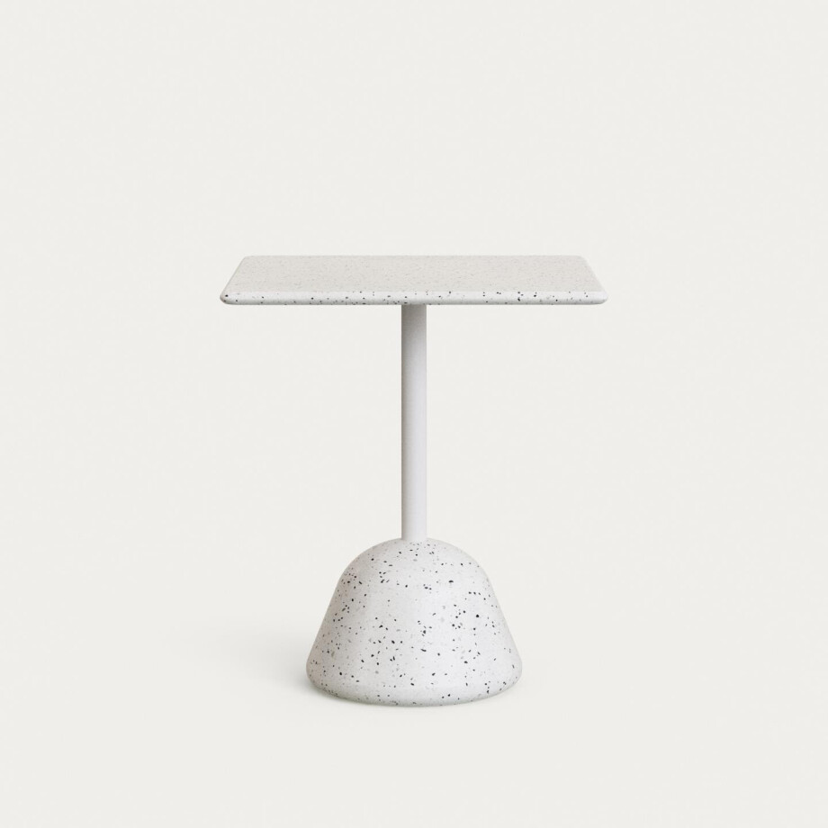 Kave Home Bartafel 'Saura' Terrazzo, 70 x 70cm Kave Home Bartafel 'Saura' Terrazzo, 70 x 70cm afbeelding 1